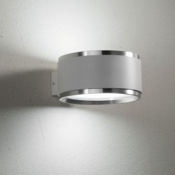 ELKIM Lighting RETI/K 104 SMD LED 2x4,5W biała ciepła 3000K Biały + aluminiowy ring 610401121