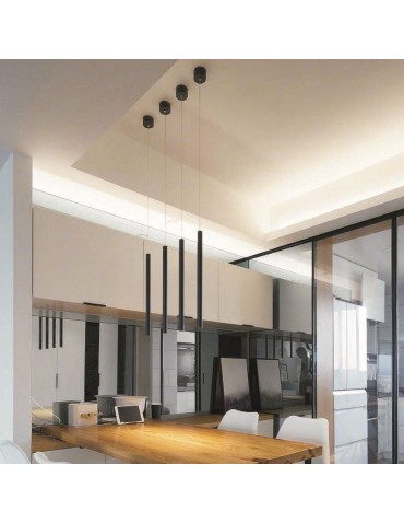 ELKIM Lighting SCOP 012 Power LED 3W Biała ciepła 3000K  Czarny 501201103 - produkt 2