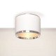 ELKIM Lighting RETI/N 104 L SMD LED 10W biała ciepła 3000K Biały + aluminiowy ring 310402121