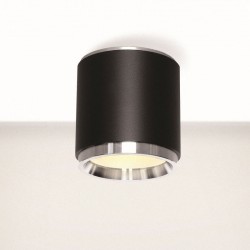 ELKIM Lighting RETI/N 104 M SMD LED 4,5W biała ciepła 3000K Czarny + aluminiowy ring 310401131