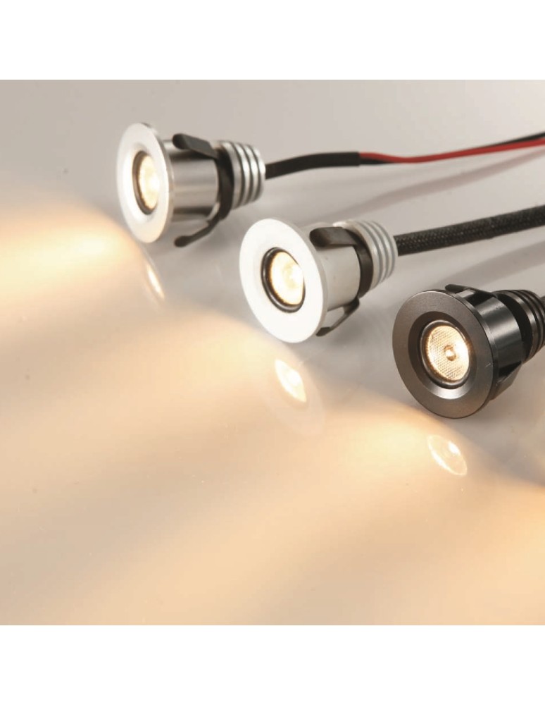 Flush-mounted lamps - pendants - ELKIM Lighting POINT 880A Power LED 1W Cold White 6000K Black 2880A1303 - product kolory-swiatla.pl 2