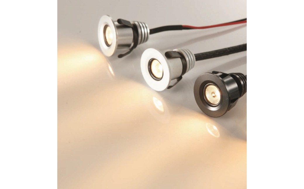 ELKIM Lighting POINT 880A Power LED 1W Czerwona Czarny 2880A1503
