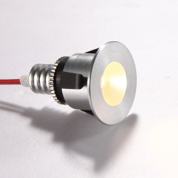 ELKIM Lighting POINT 880 Power LED 1W Biała ciepła 3000K Aluminium 288001101