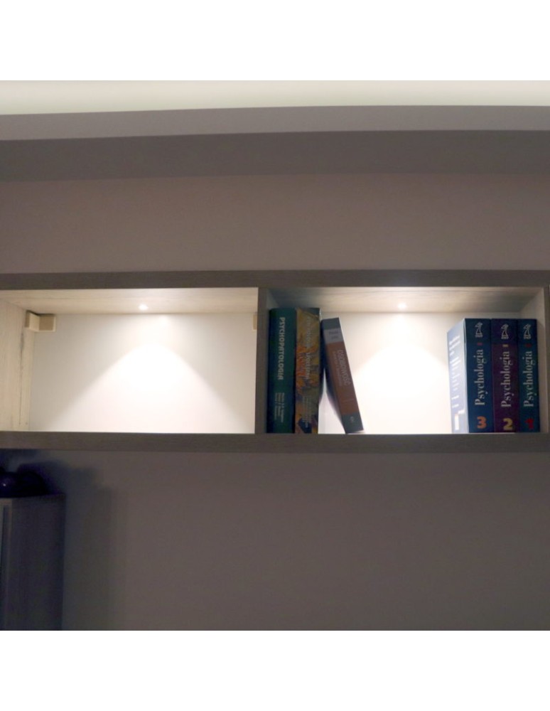 Flush-mounted lamps - pendants - ELKIM Lighting POINT 880 Power LED 1W Warm White 3000K White 288001102 - product kolory-swiatla.pl 4