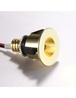 ELKIM Lighting POINT 880 Power LED 1W Niebieska Złoty 288001405