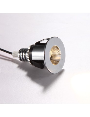 ELKIM Lighting POINT 880 Power LED 1W Warm White 3000K Chrome 288001106