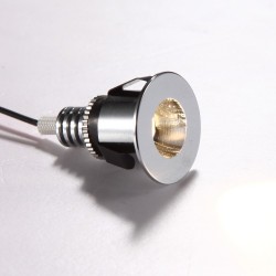 ELKIM Lighting POINT 880 Power LED 1W Biała neutralna 4000K Chrom 288001206