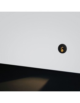 ELKIM Lighting LESEL 002 Power LED 1W Biała neutralna 4000K  Czarny 100201203