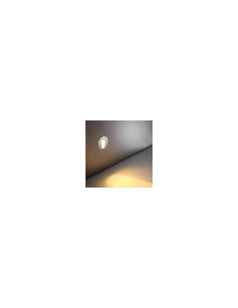 Stair lighting - ELKIM Lighting LESEL 002 Power LED 1W Cold White 6000K Brushed Aluminum 100201308 - product kolory-swiatla.pl 2