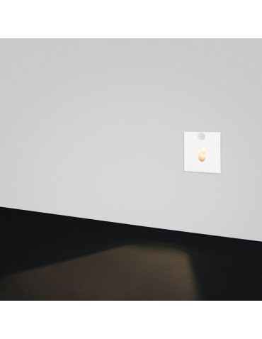 ELKIM Lighting LESEL 001 XL with Power LED motion detector 1W Cold White 6000K White 100102302CR
