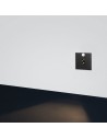 ELKIM Lighting LESEL 001 XL with Power LED motion detector 1W Neutral White 4000K Black 100102203CR