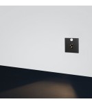 Stair lighting - ELKIM Lighting LESEL 001 XL with Power LED motion detector 1W Cold White 6000K Black 100102303CR - product 1