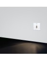ELKIM Lighting LESEL 001 XL with motion sensor Power LED 1W Cold White 6000K Brushed Aluminum 100102308CR