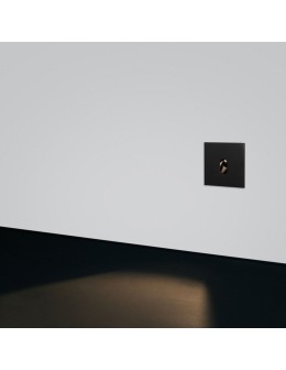 ELKIM Lighting LESEL 001 XL Power LED 1W Biała zimna 6000K  Czarny 100102303