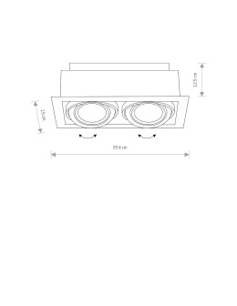 Nowodvorski DOWNLIGHT ES111 Spot Concealed Max power 2x15W GU10 ES111 White 9574 - product 2