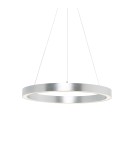 Pendant lamps circles - Zuma Line Carlo Pendant Lamp Silver/Silver 1xLED 4000K 2500lm Silver PL200910-400-SL - product 1