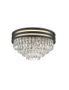 Zobacz Zuma Line Naica Lampa Sufitowa Złota&Czarna/Gold&Black 5xE14 Czarny Mat Złoty C0525-05A-P7D7