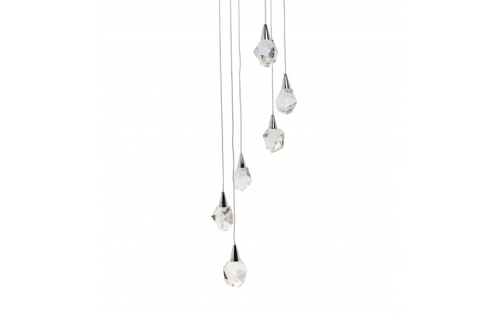 Zuma Line Ore Lampa Wisząca Chrome 6xLED 360lm Chrom P0531-06C-B5AC