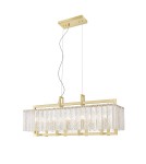 Pendant lamps - Zuma Line Palace Pendant Lamp Gold/Gold 8xG9 Gold Matte P0523-08A-U8AC. - product 1