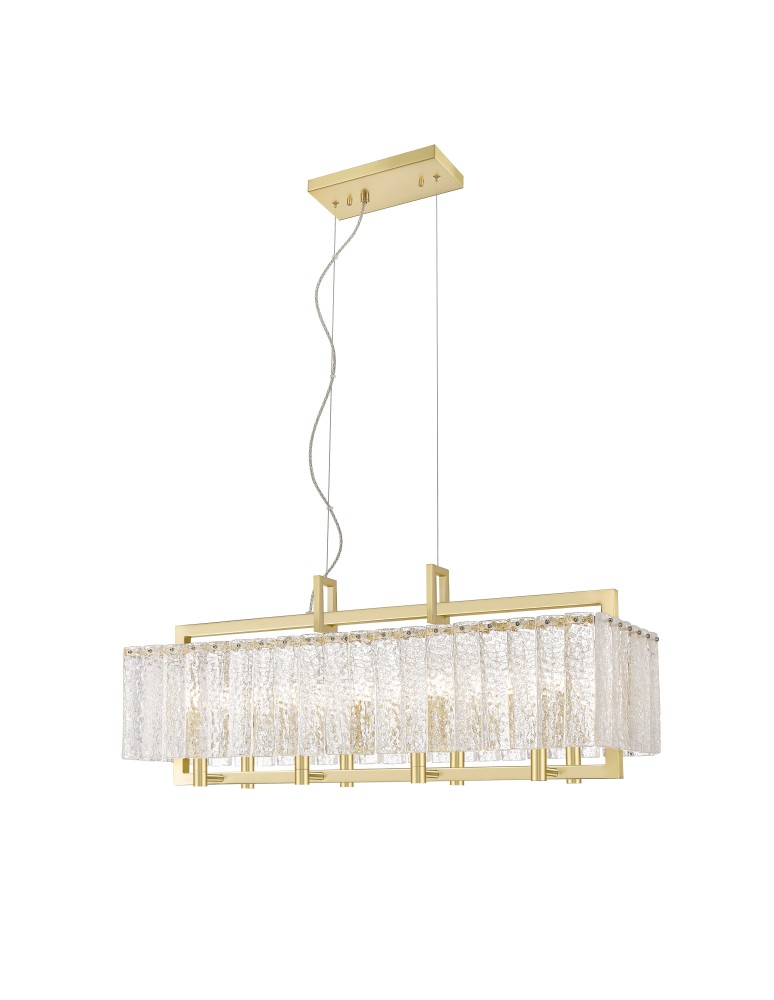 Pendant lamps - Zuma Line Palace Pendant Lamp Gold/Gold 8xG9 Gold Matte P0523-08A-U8AC. - product kolory-swiatla.pl 1