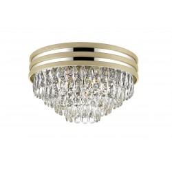 Zuma Line Naica Lampa Sufitowa Złota/Gold 5xE14 Złoty Matowy C0525-05A-V6B5