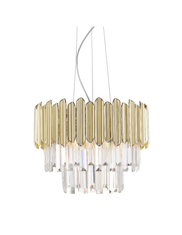 Zuma Line Gladius Lampa Wisząca Złota/Gold 5xE14 Złoty P0535-05B-F4J7