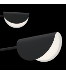 Modern chandeliers - Maytoni Mollis Chandelier G9 8x28W Black MOD126PL-08B - product 4