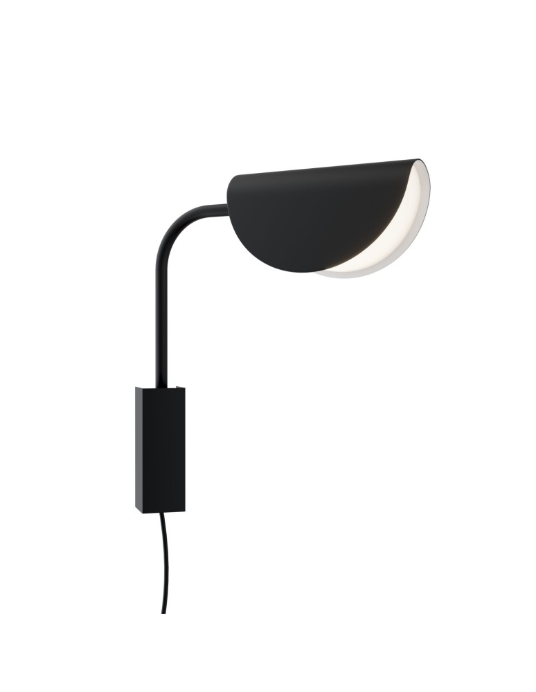Wall lamps - Maytoni Mollis Wall Mounted G9 1x28W Black MOD126WL-01B - product kolory-swiatla.pl 1