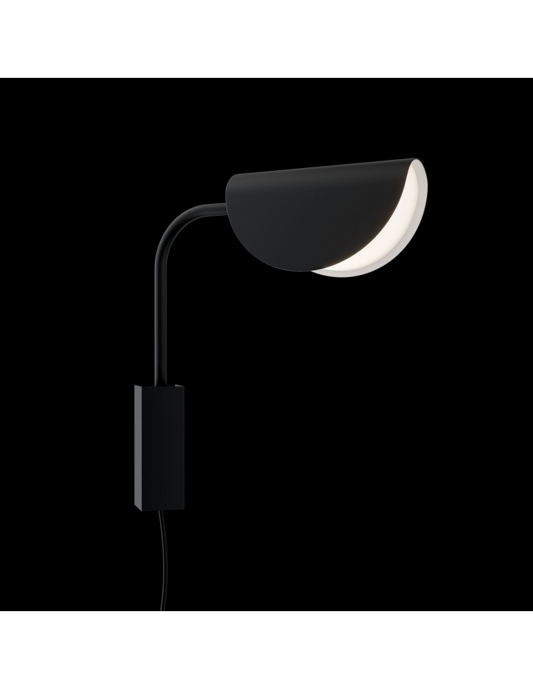 Wall lamps - Maytoni Mollis Wall Mounted G9 1x28W Black MOD126WL-01B - product kolory-swiatla.pl 2