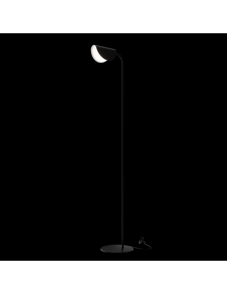 Floor lamps - Maytoni Mollis Floor G9 1x28W Black MOD126FL-01B - product kolory-swiatla.pl 2