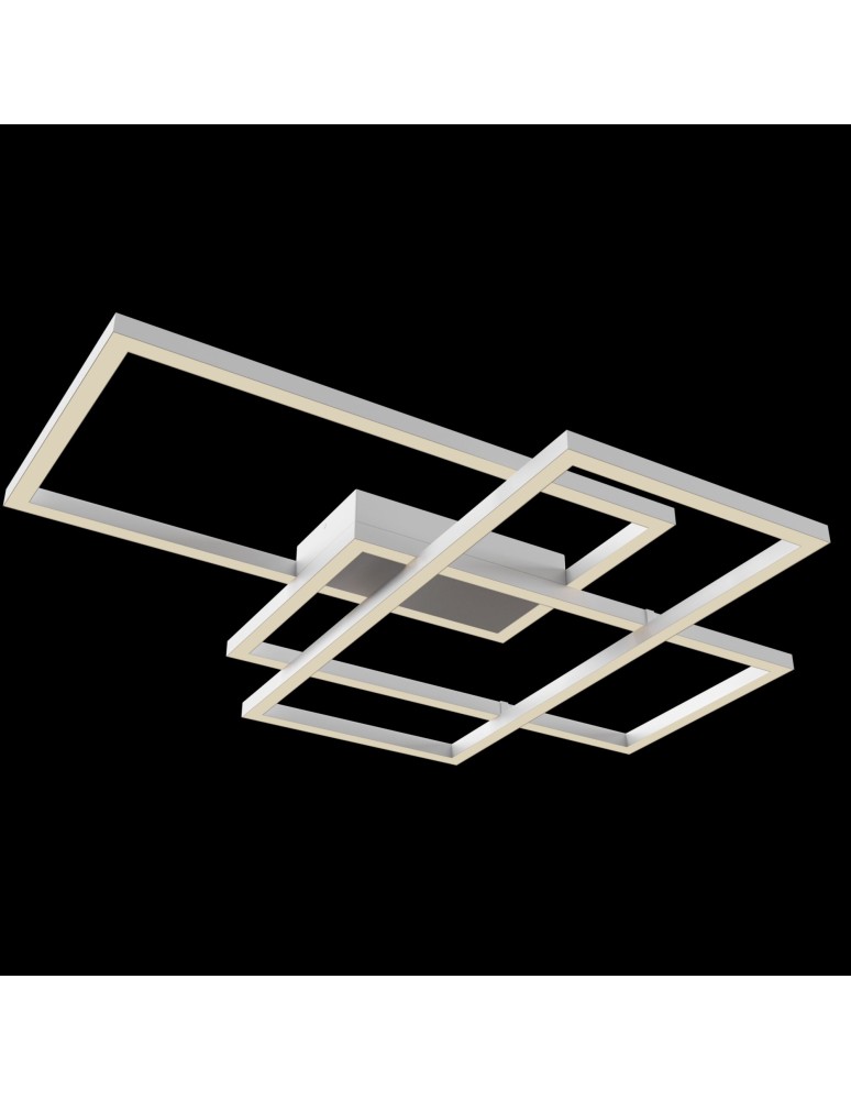 Geometric ceiling lamps - Maytoni Line LED 80W 3000K 4100lm ceiling MOD015CL-L80W white - product kolory-swiatla.pl 2