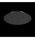 Headliners Wires Fixtures - Maytoni Rim Ceiling Base Black MOD058A-03B - product 2
