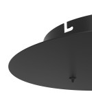 Headliners Wires Fixtures - Maytoni Rim Ceiling Base Black MOD058A-03B - product 3