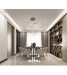 Headliners Wires Fixtures - Maytoni Rim Ceiling Base Brass MOD058A-02BS - product 3