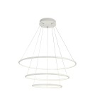 Pendant lamps circles - Maytoni Nola LED 110W 3000K 5500lm pendant MOD877PL-L110W white - product 1