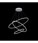 Pendant lamps circles - Maytoni Nola LED 110W 3000K 5500lm pendant MOD877PL-L110W white - product 3