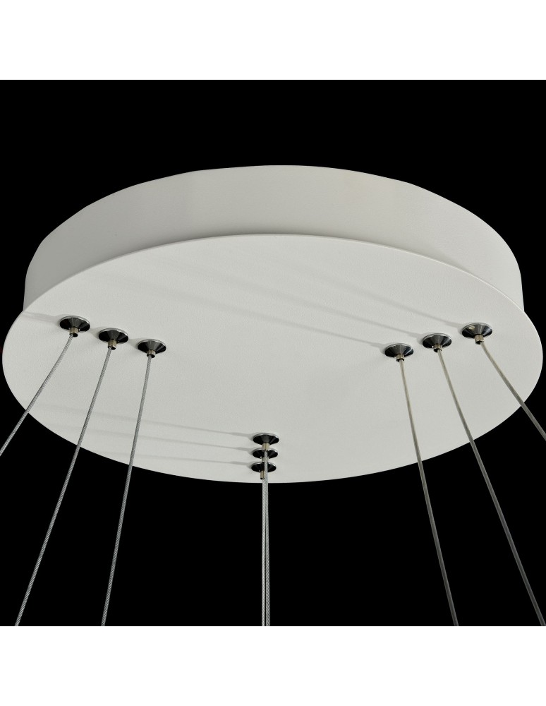 Pendant lamps circles - Maytoni Nola LED 110W 3000K 5500lm pendant MOD877PL-L110W white - product kolory-swiatla.pl 6