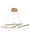 View Maytoni Line Pendant LED 75W 3000K 3500lm Gold Matte MOD016PL-L75MG3K.