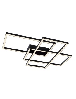Maytoni Line LED 80W 3000K 3900lm ceiling MOD015CL-L80B black.