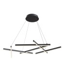 LED pendant lamps - Maytoni Line LED 75W 3000K 2600lm pendant MOD016PL-L75B black - product 1