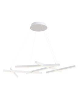 Maytoni Line LED 75W 3000K 2600lm wisząca MOD016PL-L75W biały
