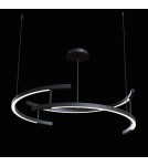 LED pendant lamps - Maytoni Line LED Pendant 52W 4000K 2200lm Black MOD054PL-L52B4K - product 2