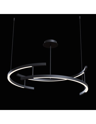 Maytoni Line LED Pendant 52W 4000K 2200lm Black MOD054PL-L52B4K - product 2