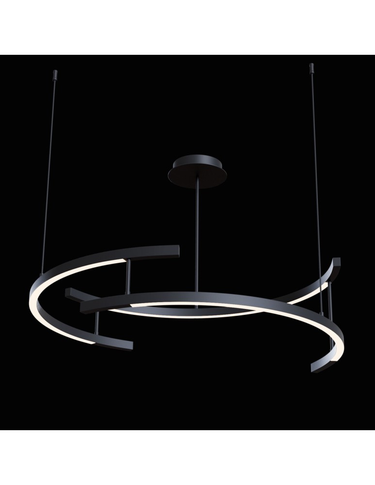 LED pendant lamps - Maytoni Line LED Pendant 52W 4000K 2200lm Black MOD054PL-L52B4K - product kolory-swiatla.pl 2