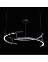 Maytoni Line Pendant LED 52W 3000K 2000lm Black MOD054PL-L52B3K