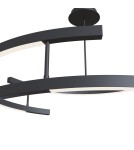 LED pendant lamps - Maytoni Line Pendant LED 52W 3000K 2000lm Black MOD054PL-L52B3K - product 3