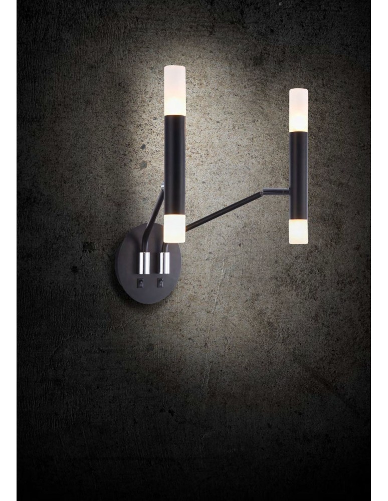 Wall lamps - Maytoni Vigo Wall Mounted G9 4x25W Black MOD620WL-04B - product kolory-swiatla.pl 3