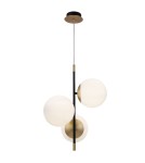 Pendant lamps - Maytoni Nostalgia 3xE14 40W pendant MOD048PL-03G matte gold - product 1
