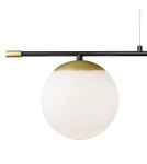 Double pendant lamps - Maytoni Nostalgia Pendant E14 2x40W Matte Gold MOD048PL-02G - product 2