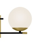 Wall lamps spheres - Maytoni Nostalgia 2xE14 40W wall lamp MOD048WL-02G matte gold - product 2